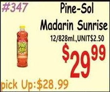 Pine-Sol Mandarin 8/1.89L