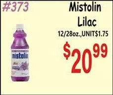 Mistolin Lilac 12/28oz