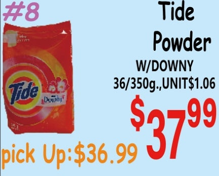 Tide Powder W/DOWNY 36/350g