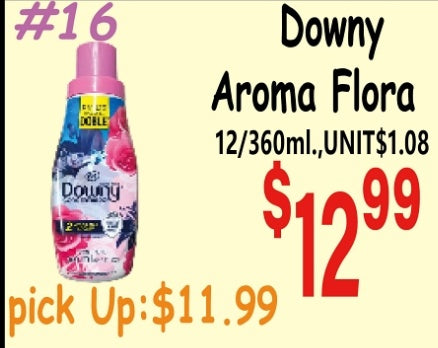 Downy Aroma Flora 12/360ml
