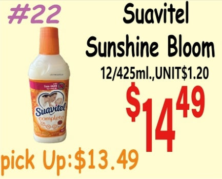 Suavitel Sunshine Bloom 12/425ml
