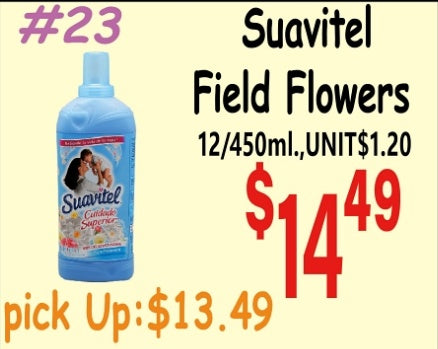 Suavitel Field Flowers 12/850ml