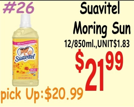 Suavitel Morning Sun 12/850ml