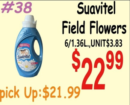 Suavitel Field Flowers 6/1.36L