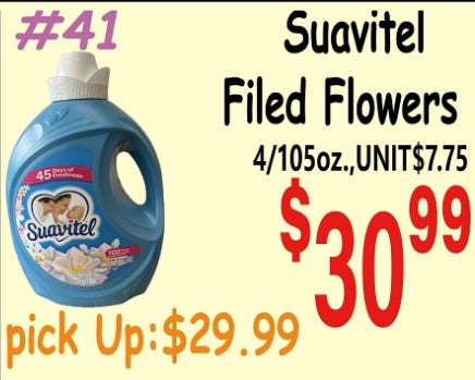 Suavitel Filed Flowers 4/105oz