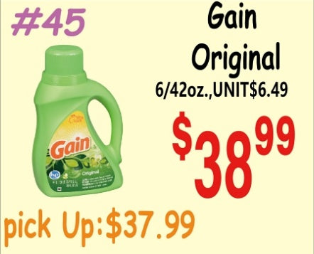 Gain Original 6/46oz