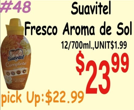 Suavitel Fresco Aroma de Sol 12/700ml