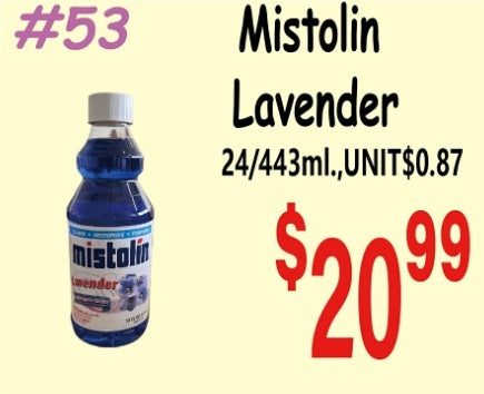 Mistolin Lavender 24/443ml
