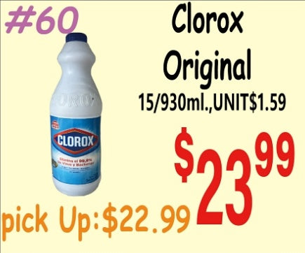 Clorox Original 15/930ml