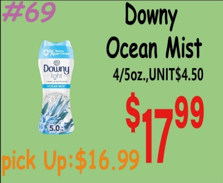 Downy Ocean Mist 4/5oz