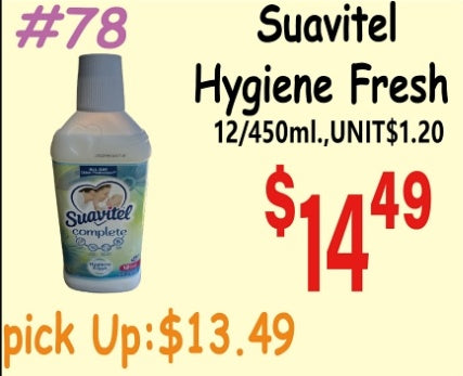 Suavitel Hygiene Fresh 12/450ml