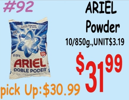 ARIEL Powder 10/850g