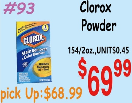 Clorox Powder 154/2oz