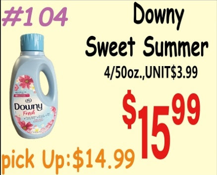 Downy Sweet Summer 4/50oz