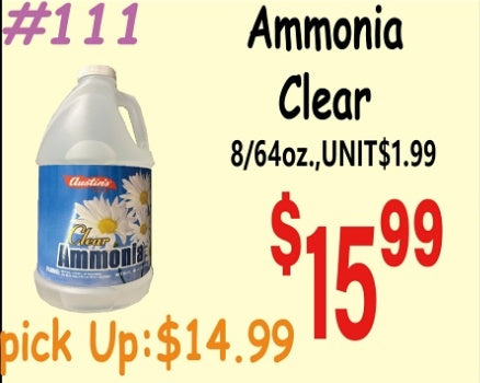Ammonia Clear 8/64oz