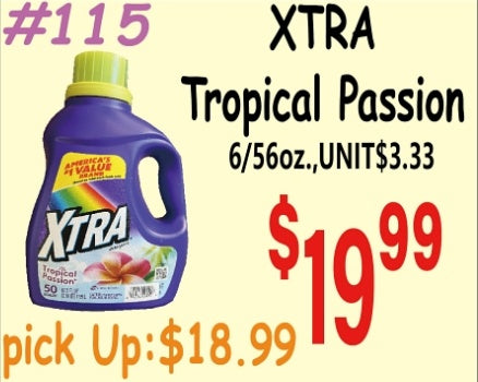 XTRA Tropical Passion 6/56oz