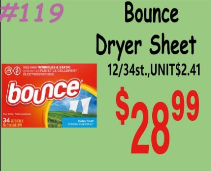 Bounce 12/34st