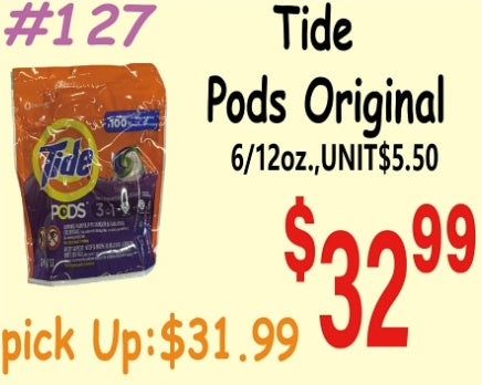 Tide Pods Original 6/12oz