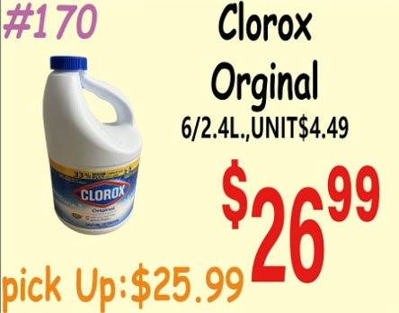 Clorox Original 6/2.4L