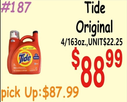 Tide Original 4/163oz
