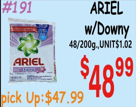 ARIEL w/Downy 48/200g