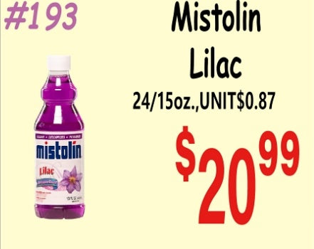 Mistolin Lilac 12/28oz
