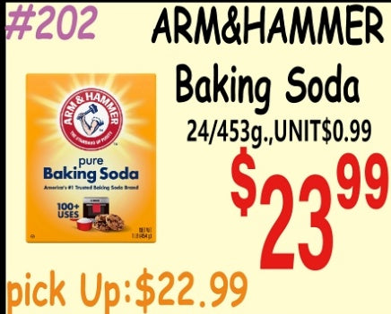 ARM&HAMMER Baking Soda 24/832g