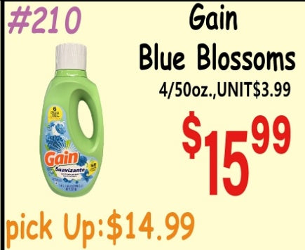Gain Blue Blossoms 4/95oz