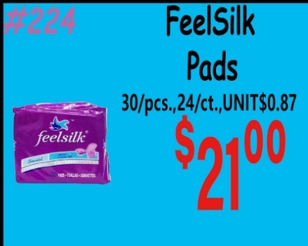 FeelSilk Maxi Pads 30/pcs