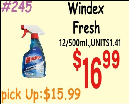 Windex Fresh 12/500ml