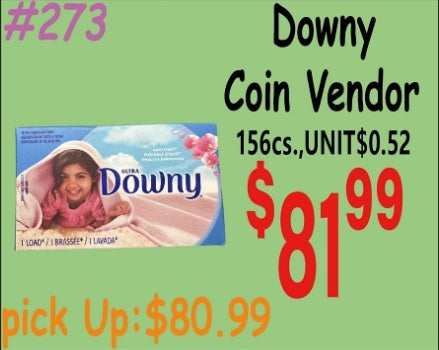 Downy Coin Vendor 156cs
