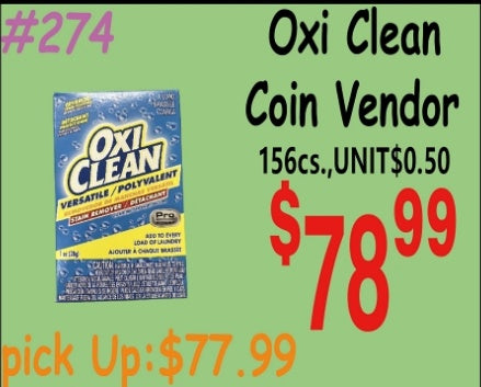 OxiClean 15/pcs
