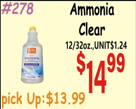 Ammonia Clear 12/323ml