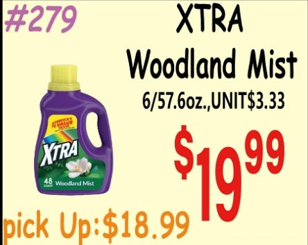 XTRA Woodland Mist 6/56oz