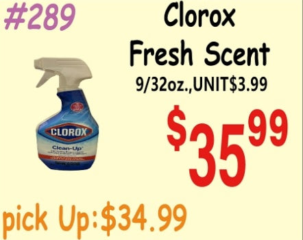 Clorox Fresh Scent 9/32oz