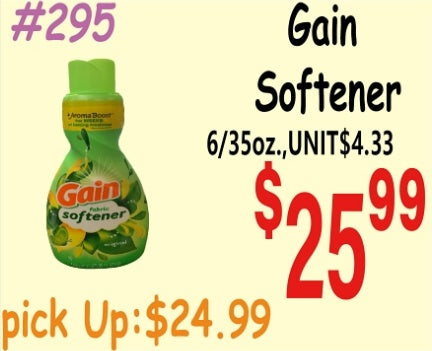Gain Softener 6/35oz