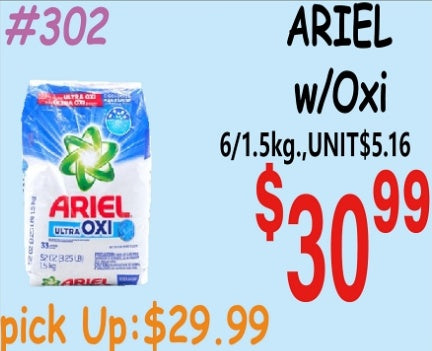 ARIEL w/Oxi 6/134oz
