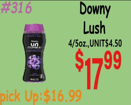Downy Lush 4/94oz