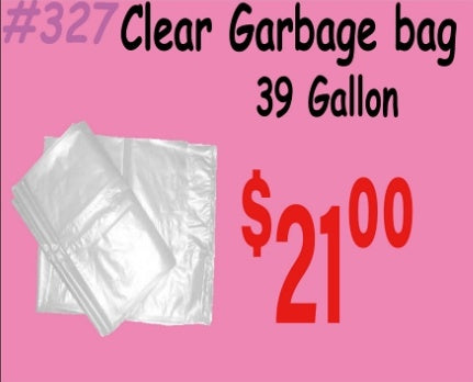 Garbage bag 39 Gallon