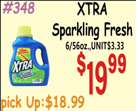 XTRA Sparkling Fresh 6/56oz