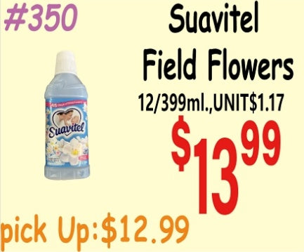 Suavitel Field Flowers 12/399ml