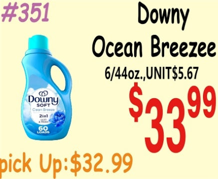 Downy Ocean Breeze 6/44oz