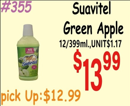 Suavitel Green Apple 12/399ml