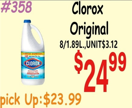 Clorox Original 8/1.89L