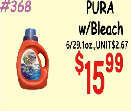 PURA w/Bleach 6/29.1oz