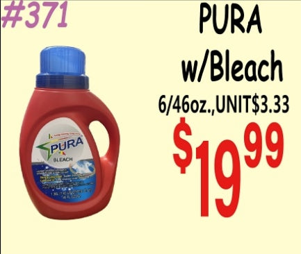 PURA w/Bleach 6/46oz