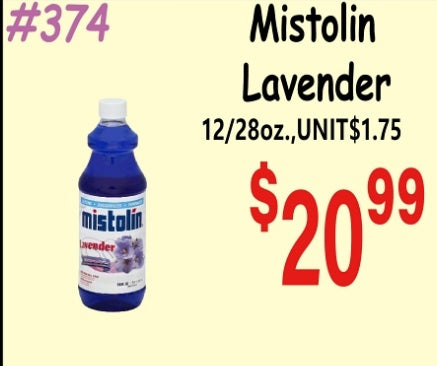 Mistolin Lavender 12/28oz