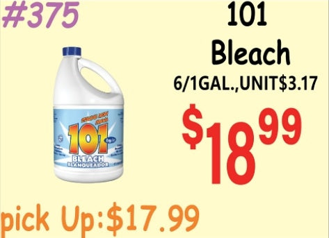 101 Bleach 6/1GAL