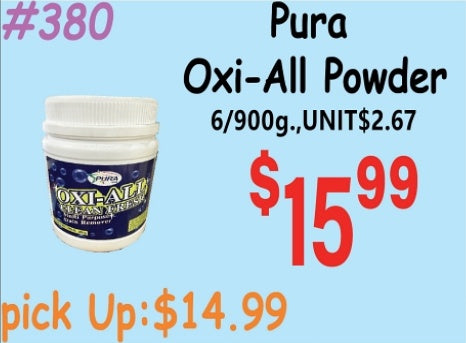 Pura Oxi-All Powder 6/900g