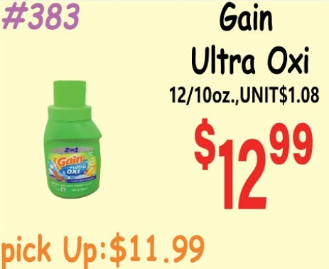 Gain Ultra Oxi 12/10oz